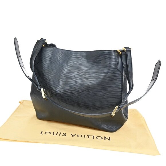 LOUIS VUITTON LV Mandala Shoulder Bag Epi Leather Black France M58892 76EF307 - Picture 1 of 16